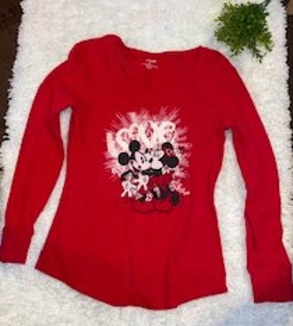 Disney thermal Mickey & Minnie Sz M Girls